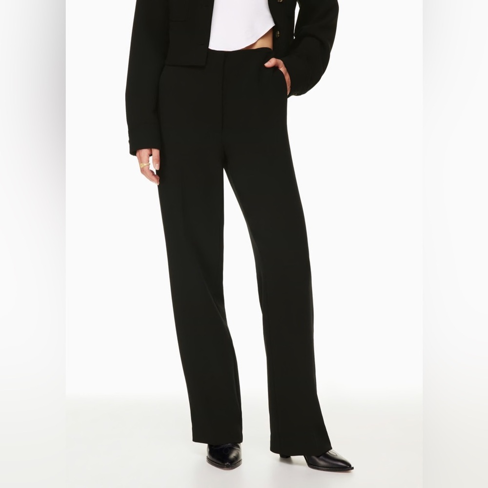 Aritzia Wilfred Sonata Pants size 12 Black